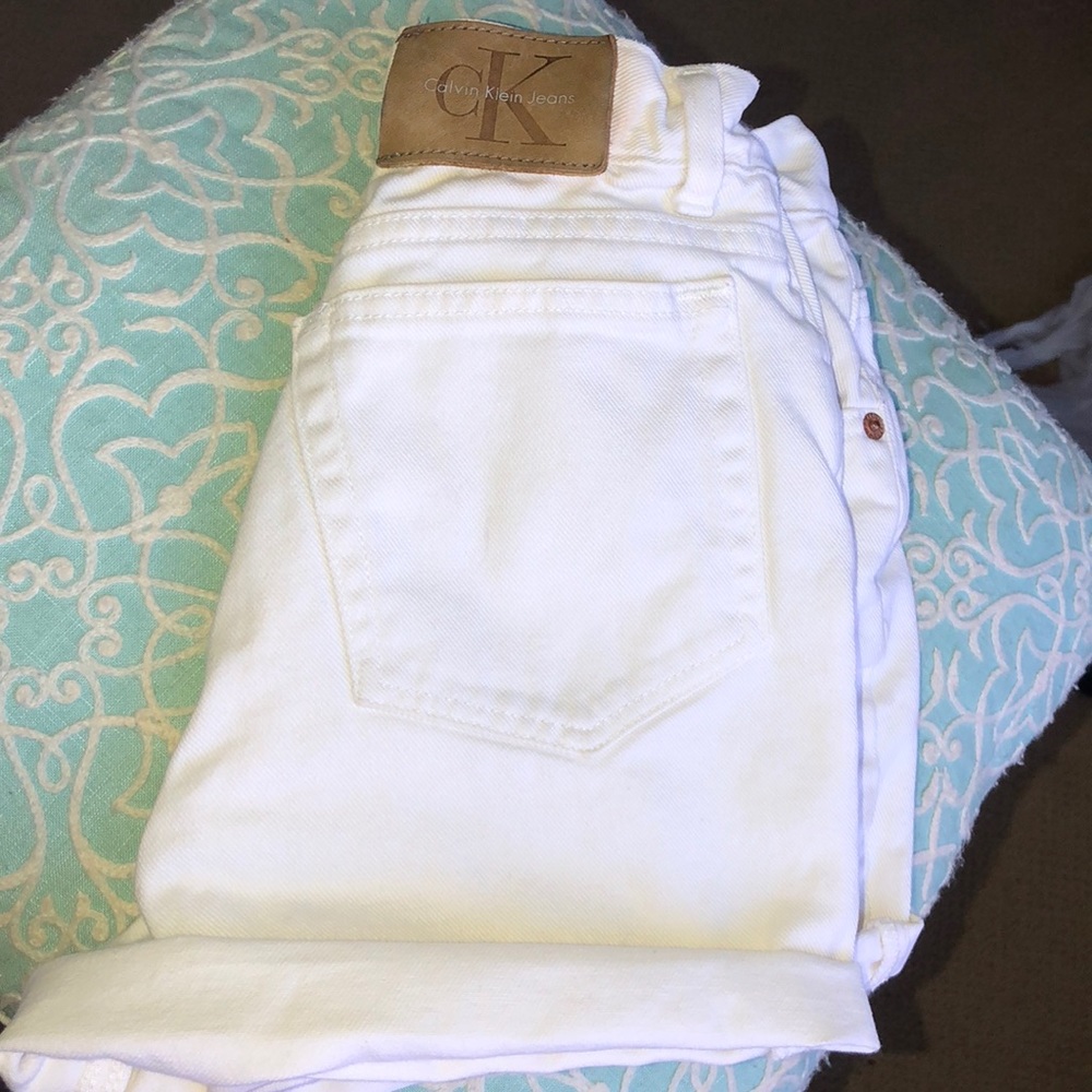 High waisted Calvin Klein shorts